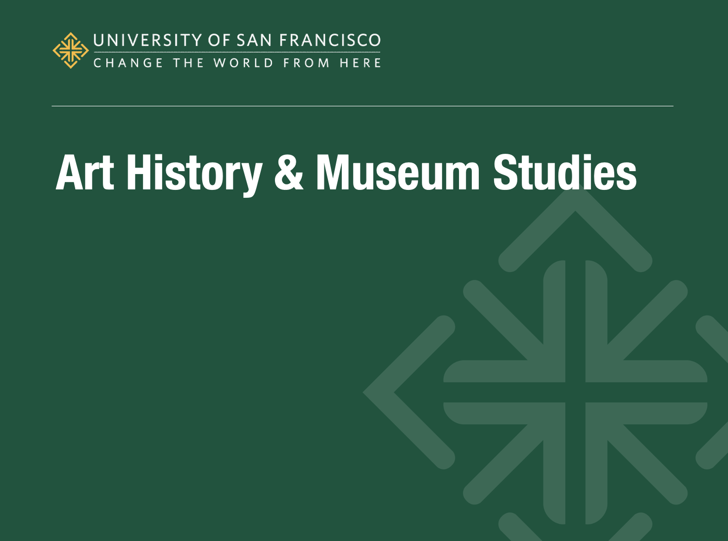 Art History & Museum Studies