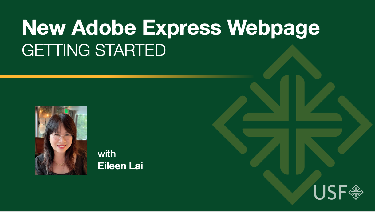 New Adobe Express Webpage